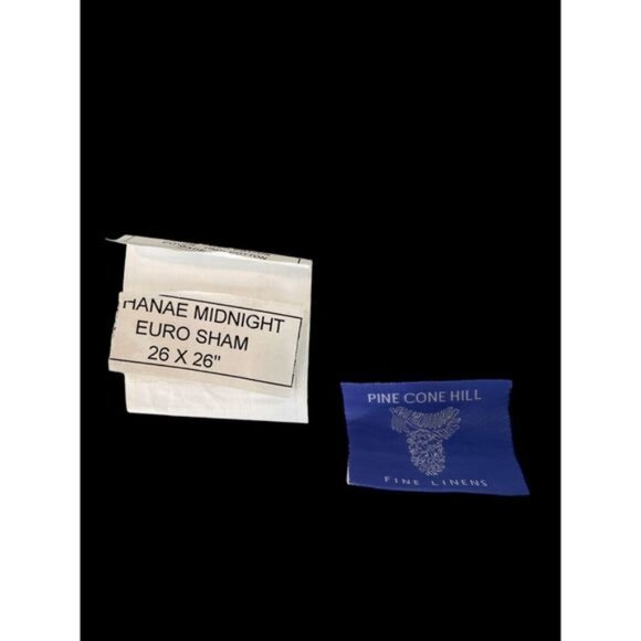 Pine Cone Hill Hanae Midnight Floral Pillow Shams Set of 3 - Picture 8 of 9